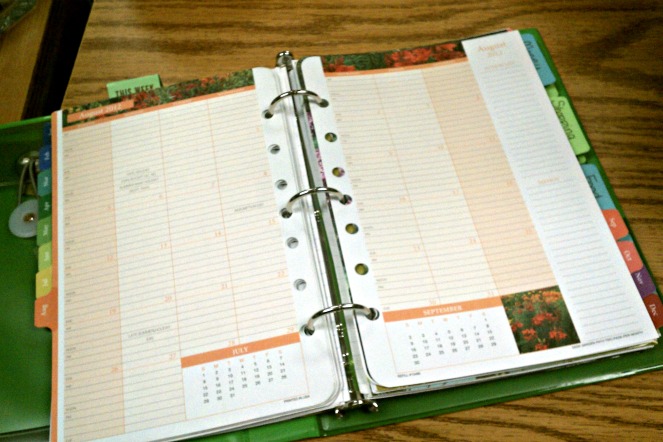 stapled monthly planner stapled monthly planner