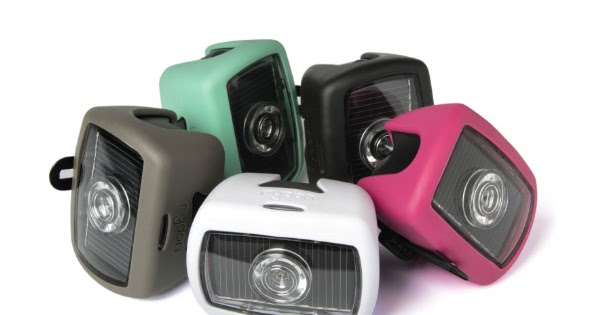 solar powered bike light