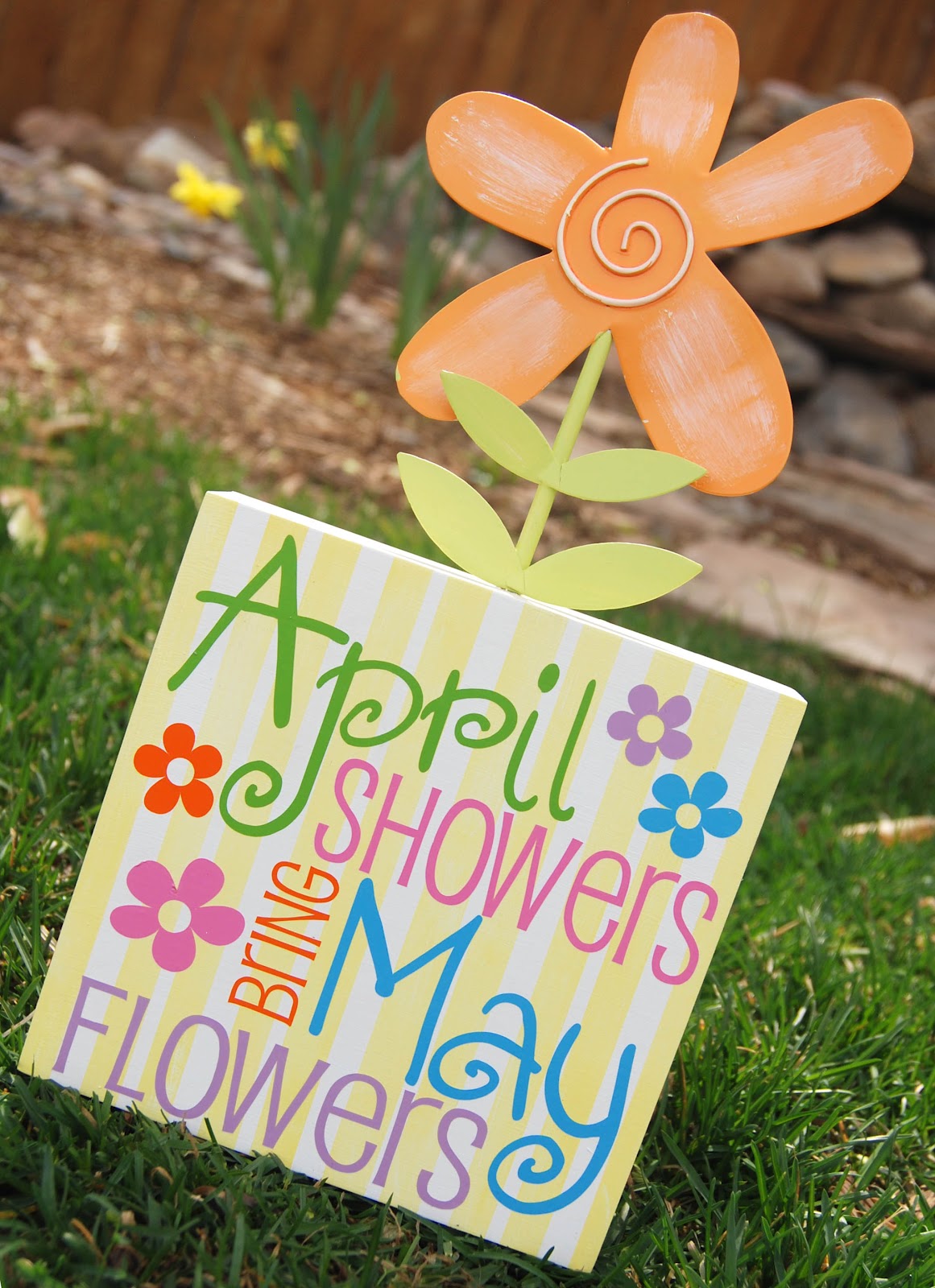 April Showers Bring May Flowers Burton Avenue