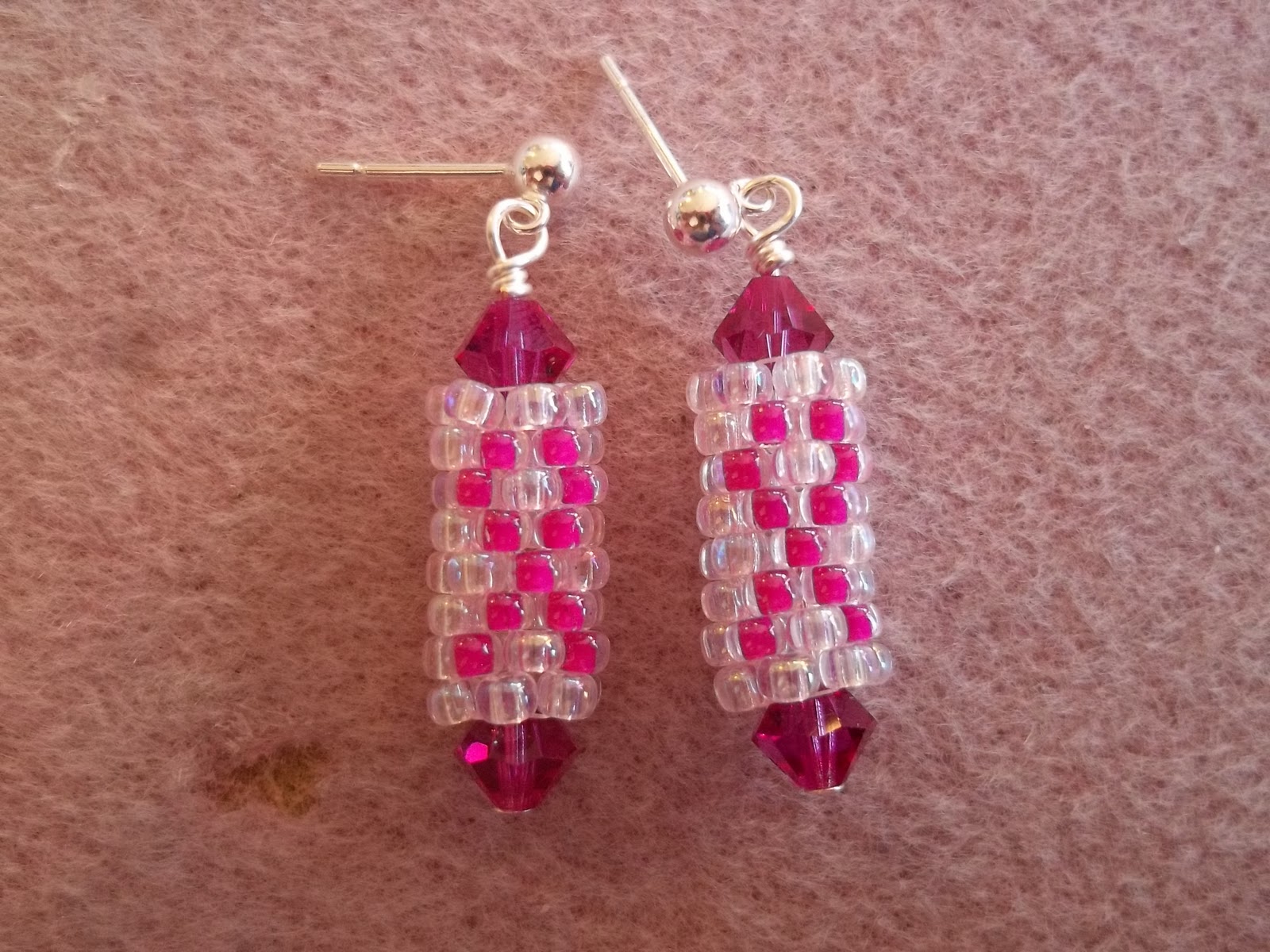 Off The Beaded Path New Peyote Tube Earring Design