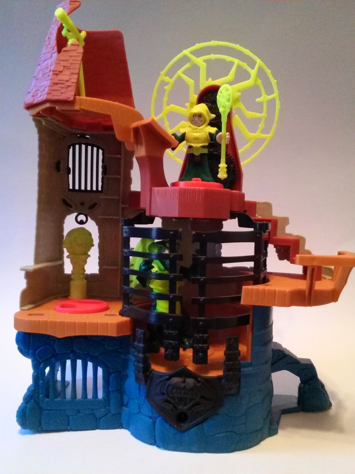 Details about / Lot of 3 Triangular Platform Floor Sections from Imaginext Medieval Castle Set