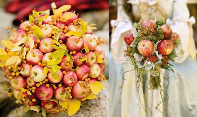 apple wedding bouquets