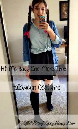 Easy DIY Halloween Costume: Britney Spears' Baby One More Time