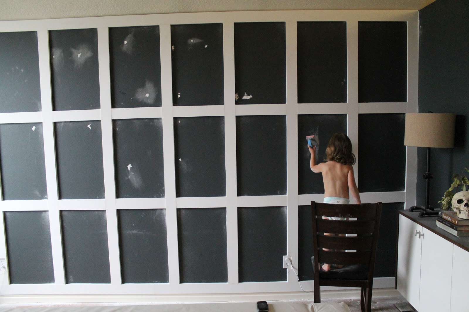 FullWall Wainscot Part II Chris Loves Julia