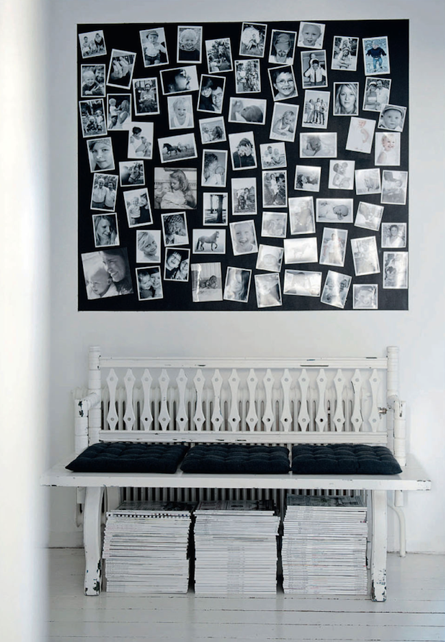 Modern Displaying Black And White Photos for Living room