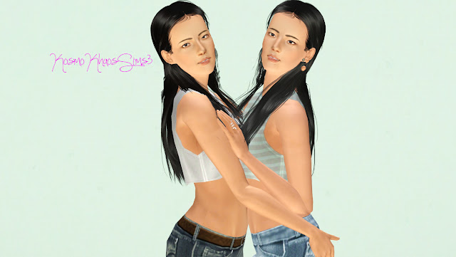 A Set Of Two◕‿◕ Twin Poses By KosmoKhaos TwinPoses+5-6+(2)+edit