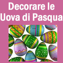 decorare le uova di pasqua