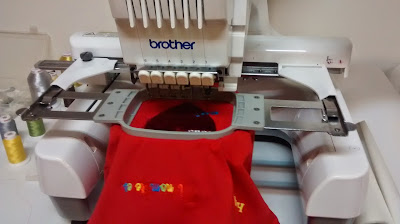 máquina de bordar brother pr