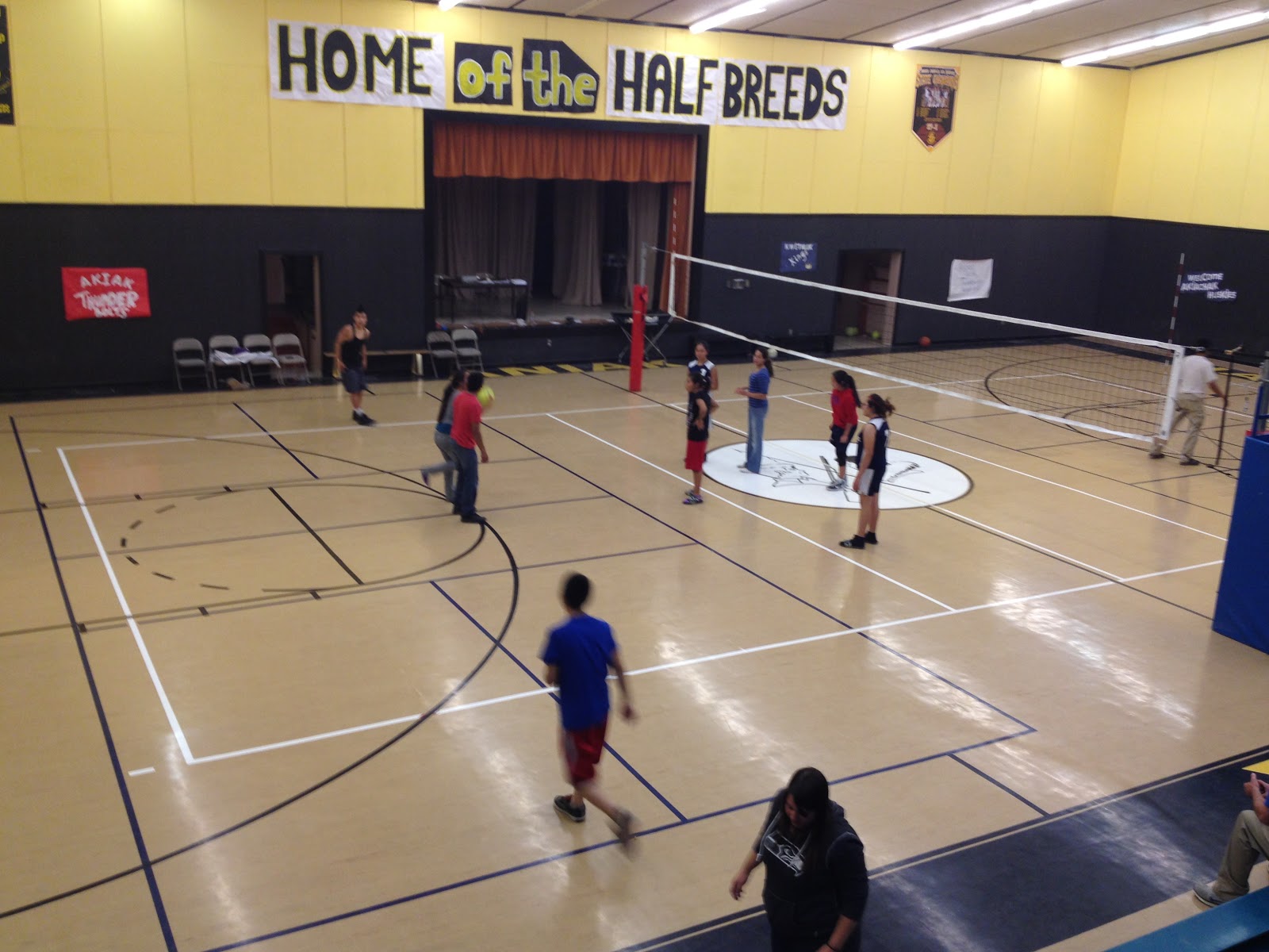 61° N Lat Volleyball opener