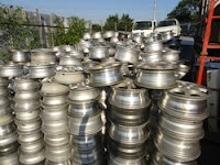 al rims for scrap scrapping aluminum rims