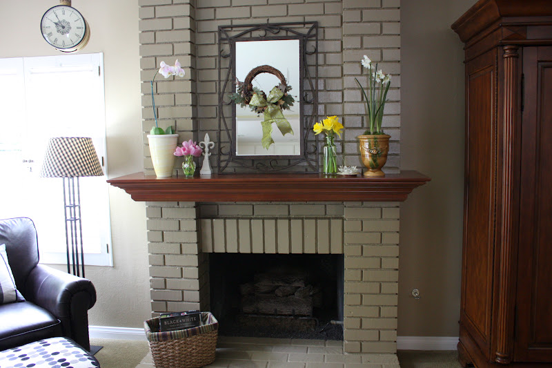 BALANCED STYLE: Fireplace Makeover on a Dime