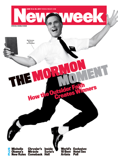 newsweek mormon moment. Newsweek has once again
