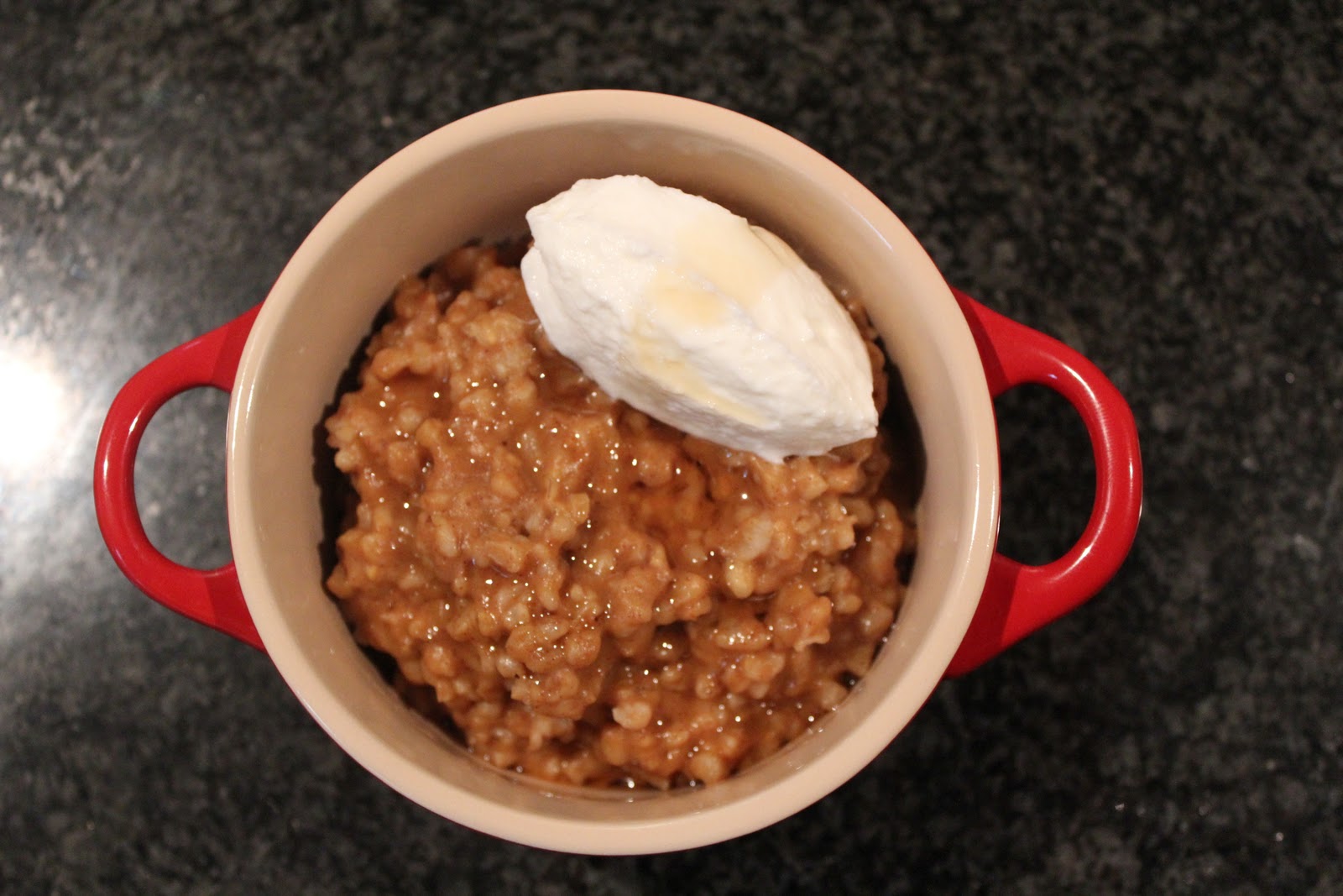Delicious Dishings Baked Pumpkin Oatmeal With Greek Yogurt