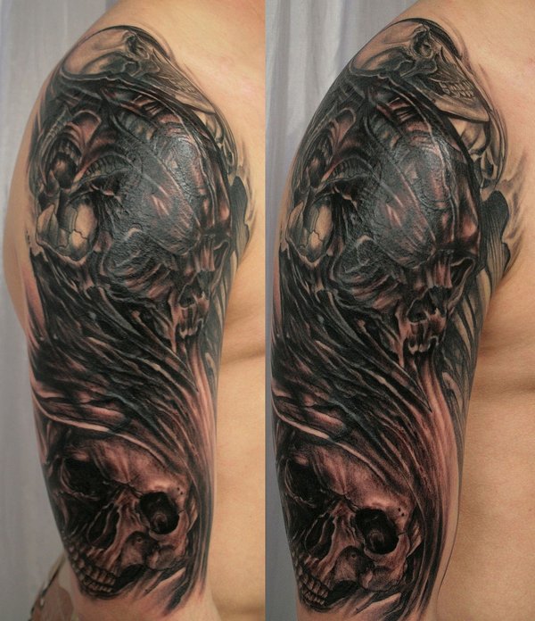 the best skull tattoos the best skull tattoos