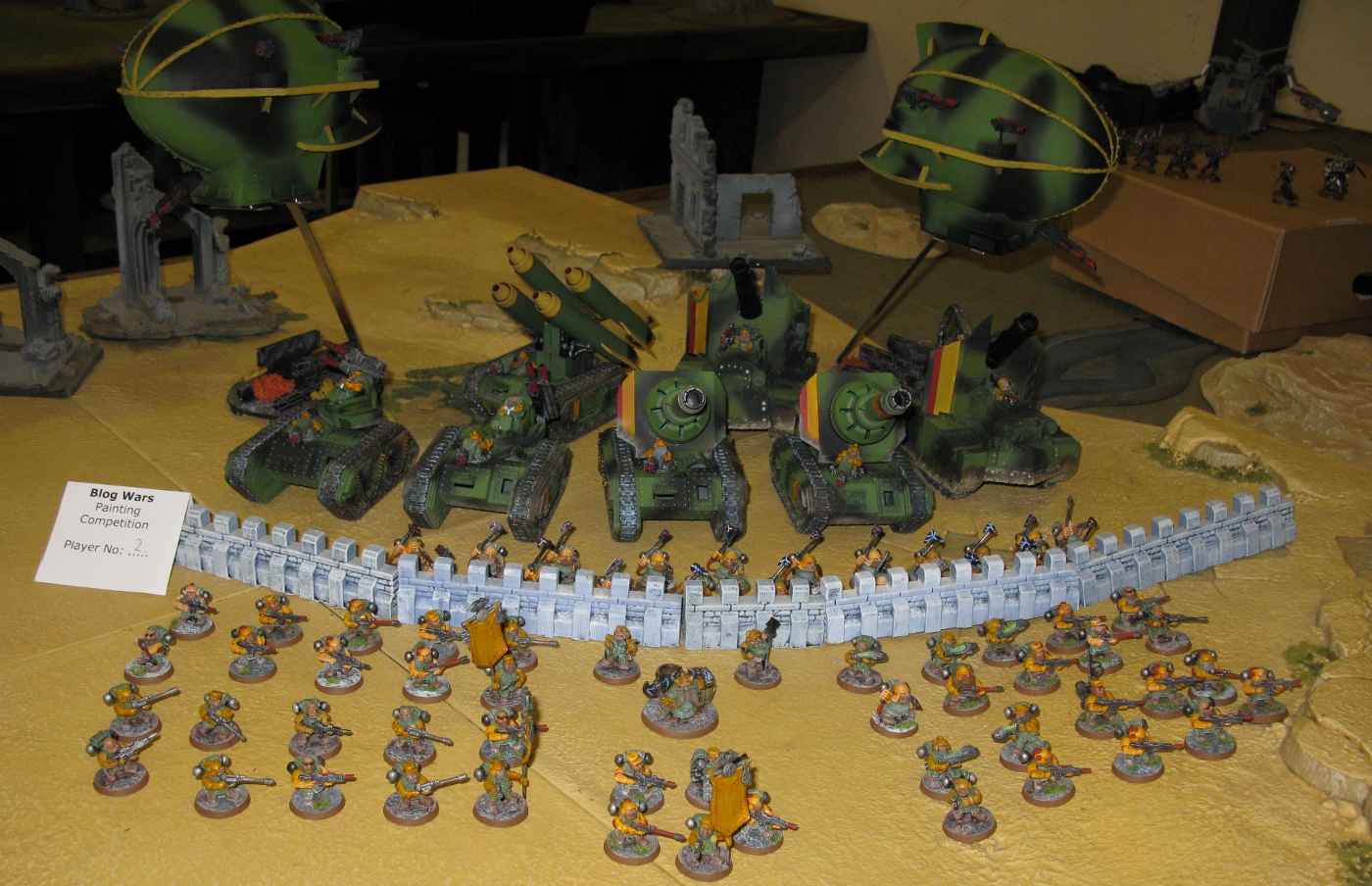 Tabletop Wars in Cambridge Blog wars 4 Best painted army and other nice miniatures.