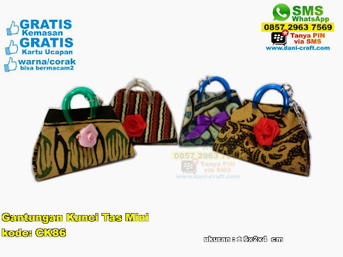 Gantungan Kunci Tas Mini