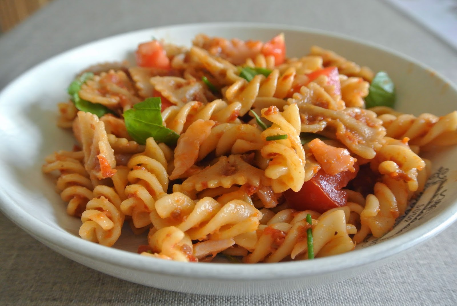 Miss Milla at Home Koude pasta salade met pesto