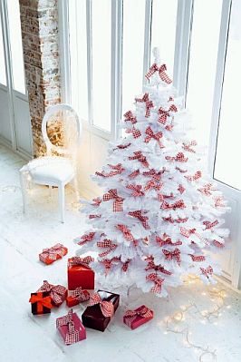 MuyAmeno Arboles de Navidad Color Blanco parte 2