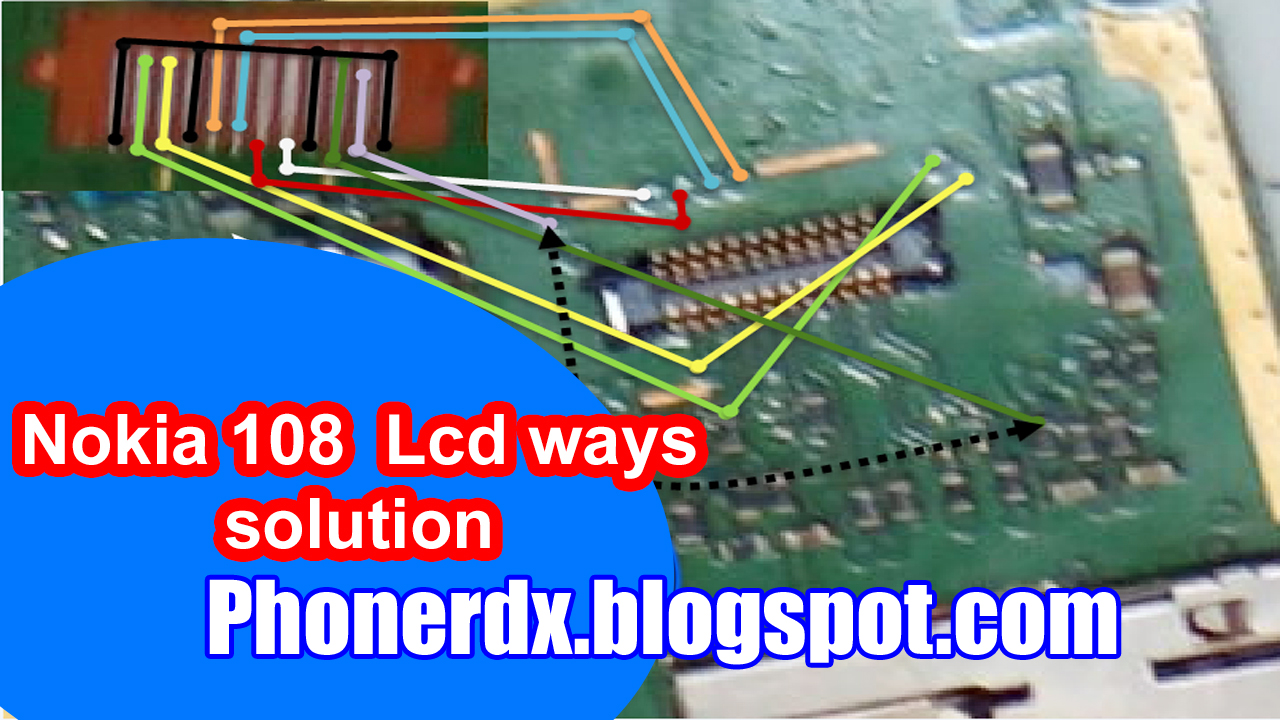 Nokia 108 Full Display Ways Jumpers Solution PHONERDX