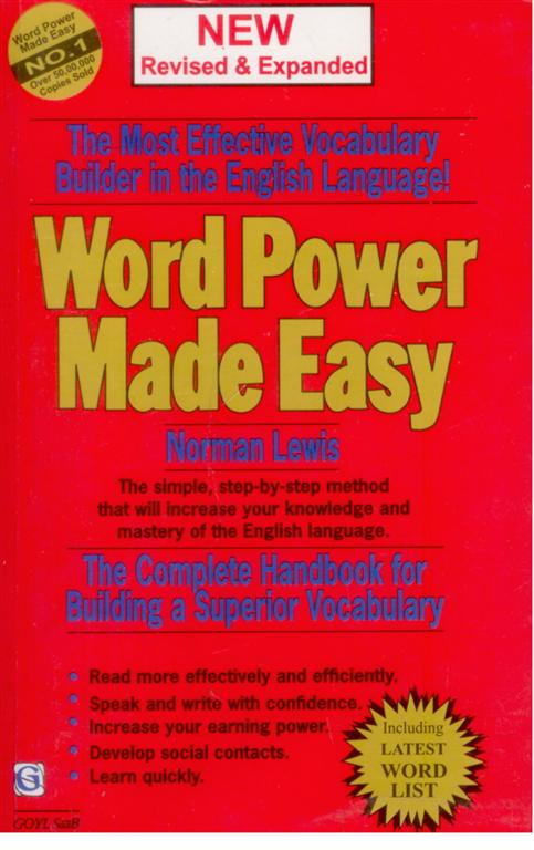 Word Power Made Easy Pdf Free Norman Lewis