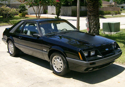 86 Mustang 5.0. with a shrug of my