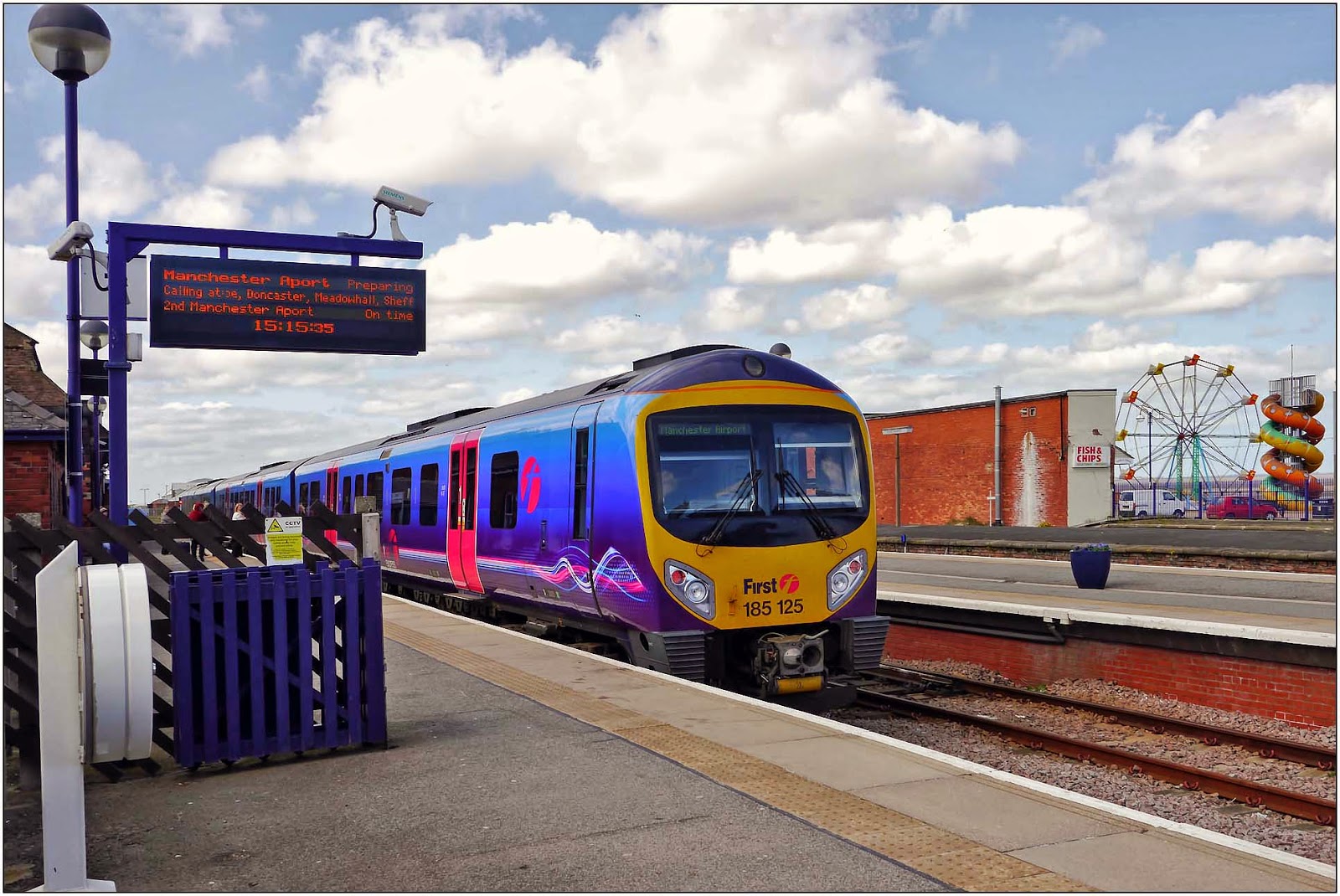 Lincolnshire Cam Cleethorpes Station.