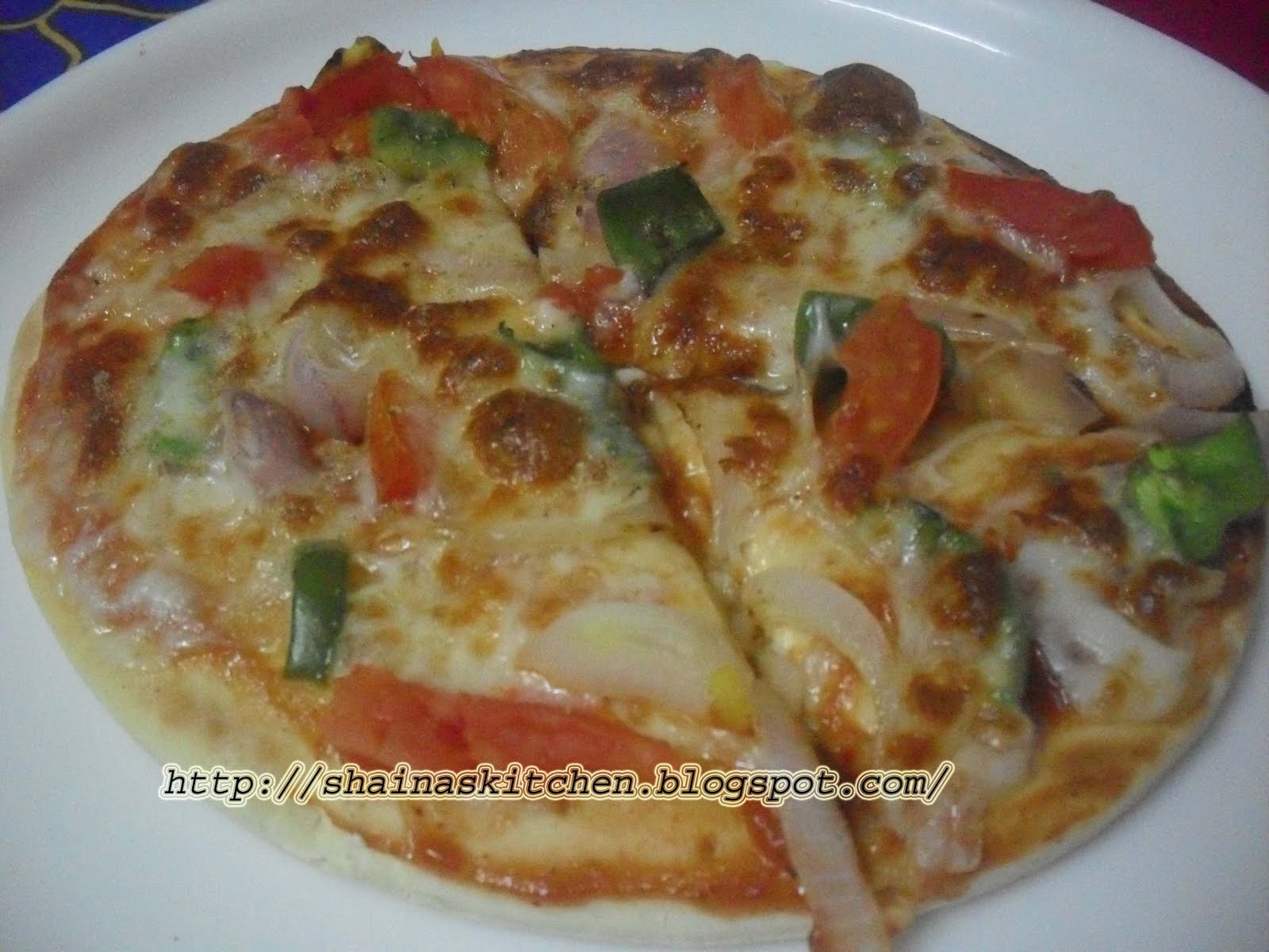 Shaina S Kitchen Veggie Pizza In Electric Tandoor
