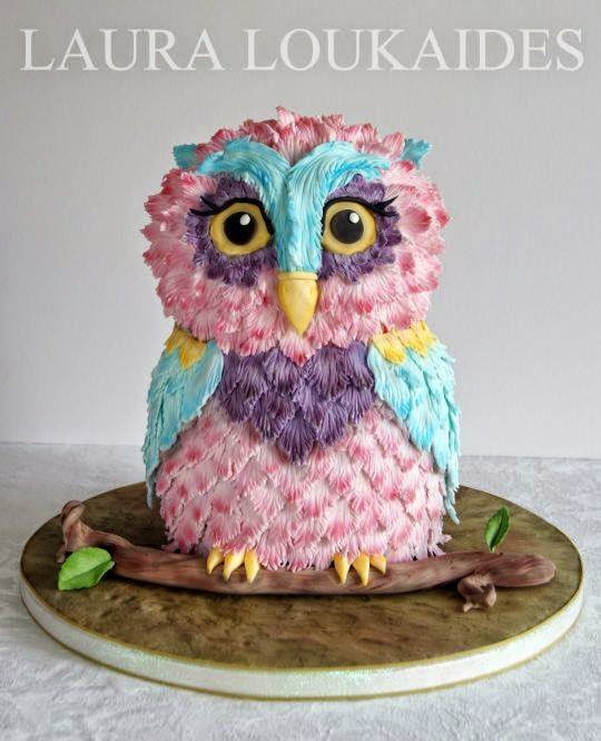 How To Make Owl Cake Decorations How To Make Owl Cake Decorations