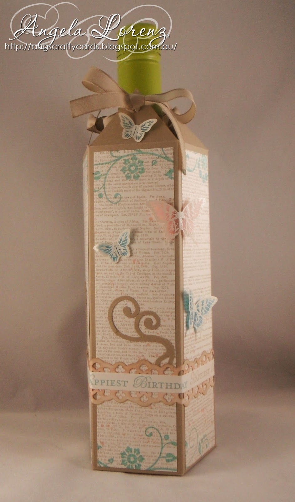 Angela Lorenz Wine Bottle Gift Boxes