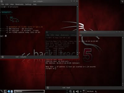 Backtrack Console