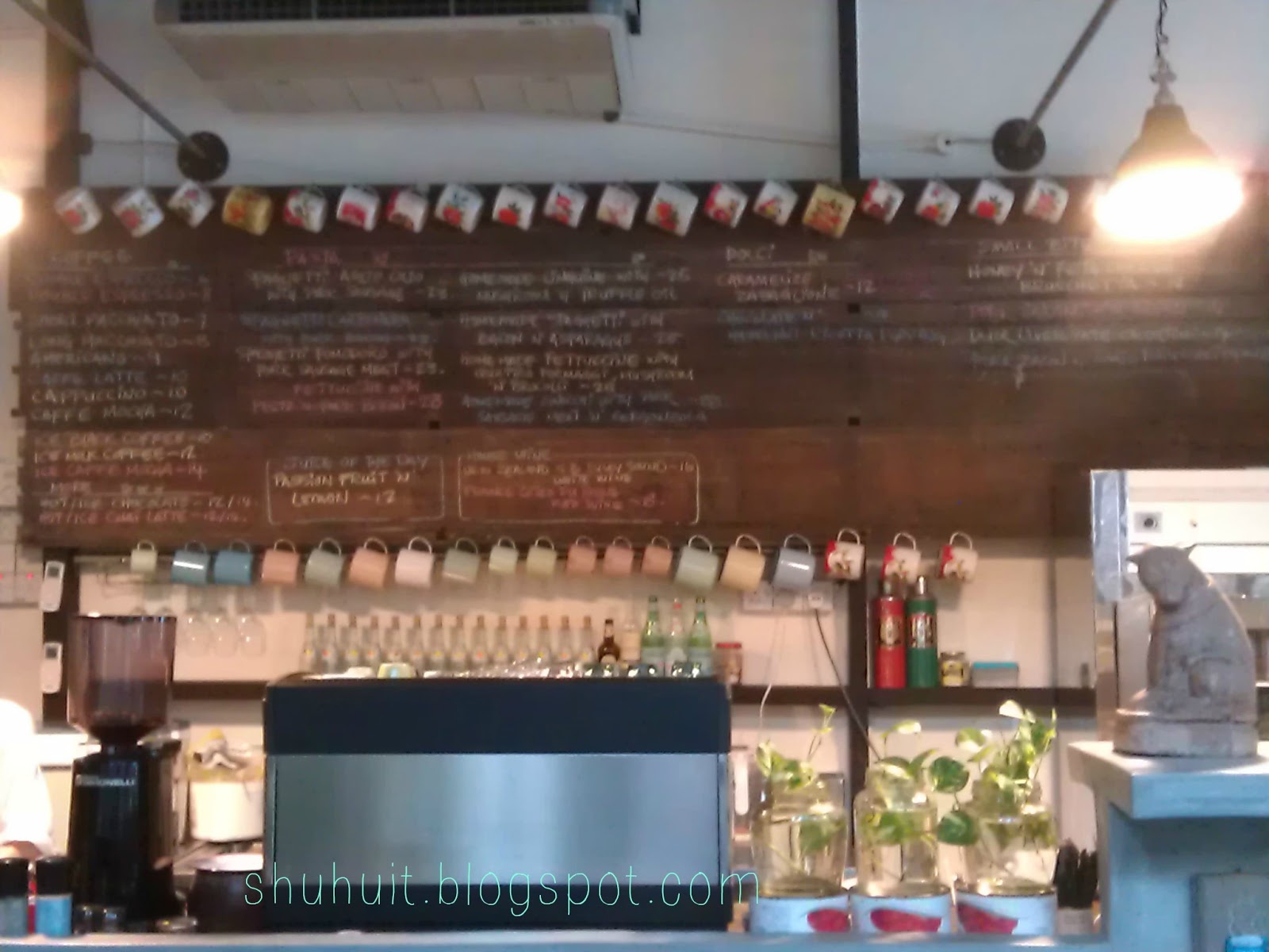Their menu!