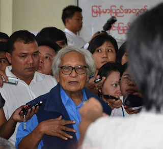 Interview with U Win Tin – ႏွစ္ဖက္စလုုံးက လူေတြမွာ ေျပာစရာေတြခ်ည္းပဲ