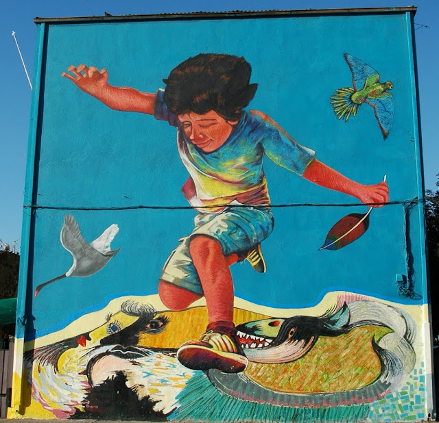 street art santiago de chile san miguel museo abierto arte callejero