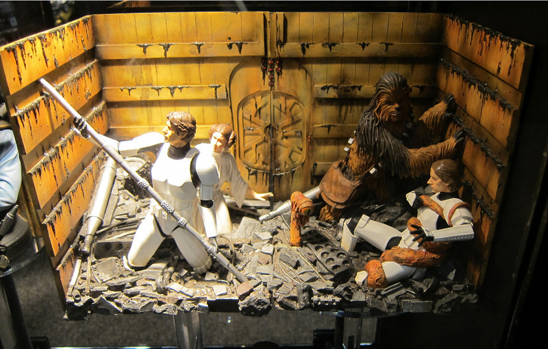 Acero y Magia Sujetalibros Trash Compactor Star Wars