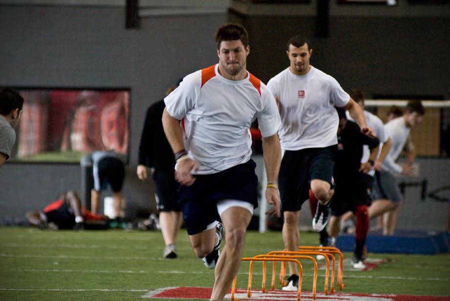 D1 Sports Reflecting on Tebow's Time at D1 Training for the Combine