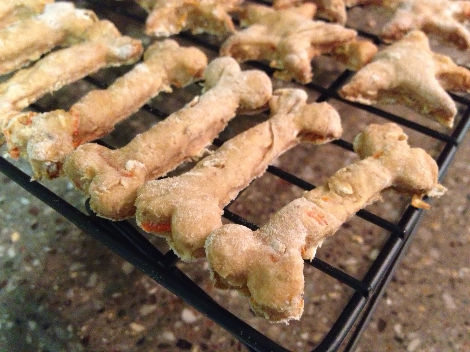 A (soy) Bean Homemade Vegan Dog Cookies!
