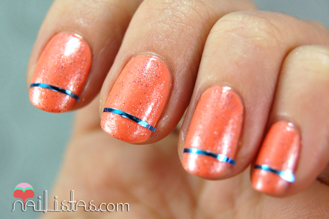 Ar Style Nail Art : U?as decoradas con cinta para nail art