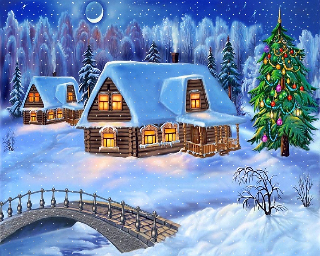 clip art and picture: animated christmas wallpapers