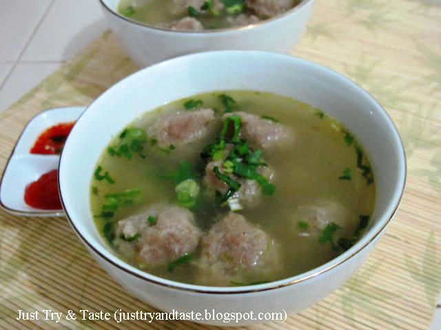 Resep Homemade Bakso Kuah Daging Sapi Just Try & Taste Resep Homemade Bakso Kuah Daging Sapi Just Try & Taste