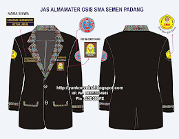 JAKET ALMAMATER OSIS SMA SEMEN PADANG