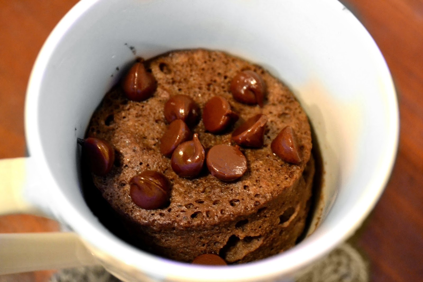 H & R Blog Clean Eating Chocolate Mug Cake