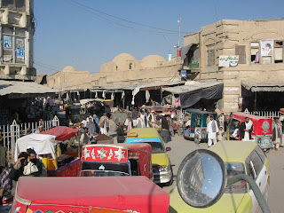 Kandahar City Traffic Jam
