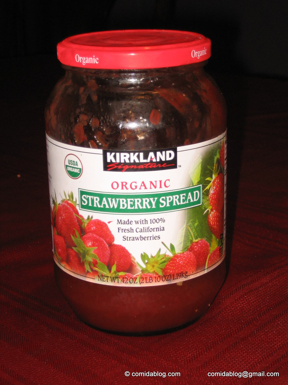 The Comida Blog Grocery Find Strawberry preserves PSA