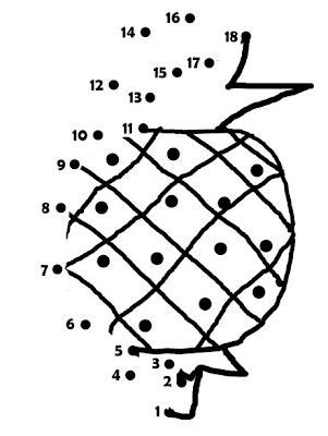 Apple Dot to Dot Worksheet