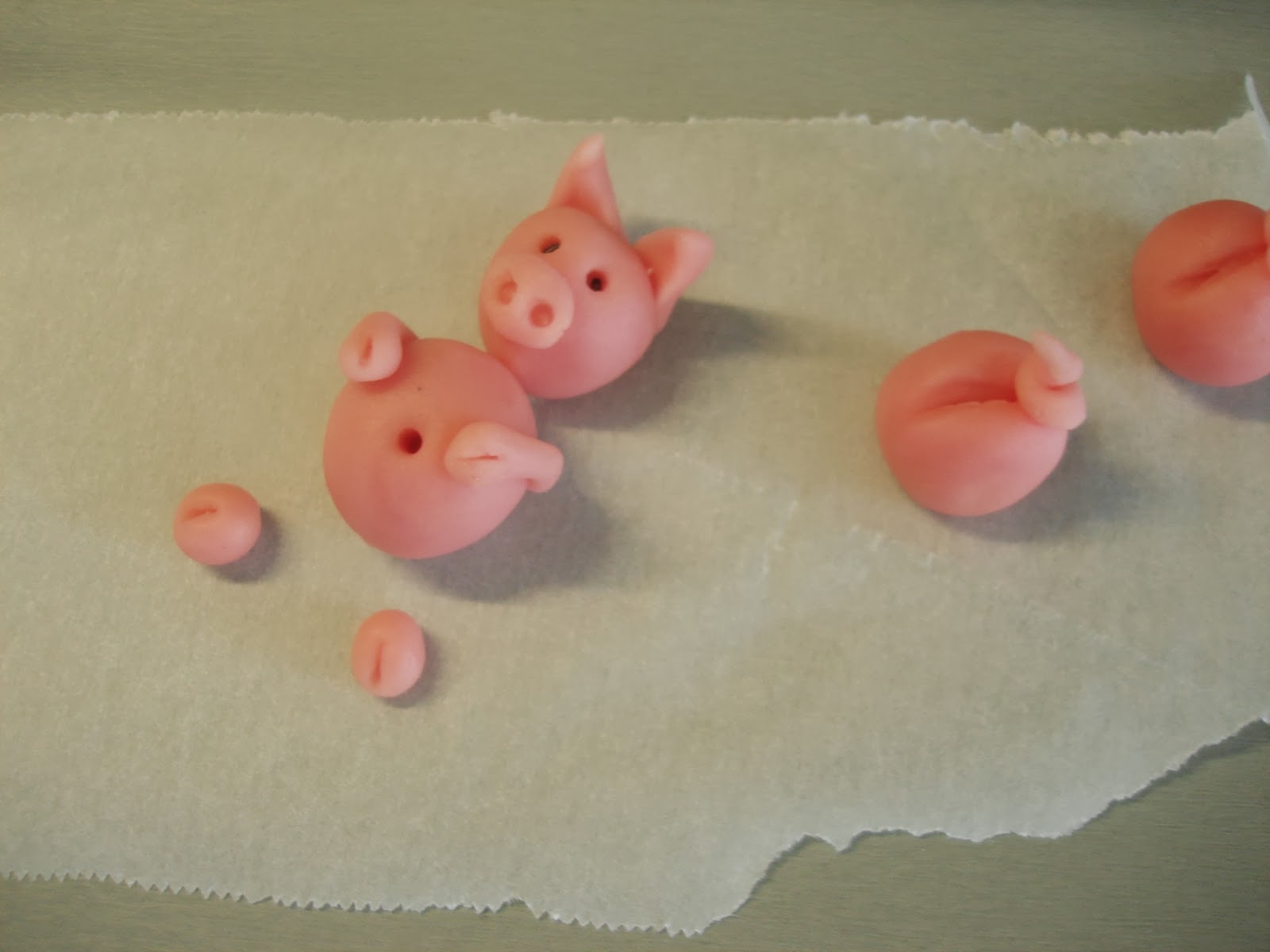 Un gâteau mare aux cochons By Maman Superbesse