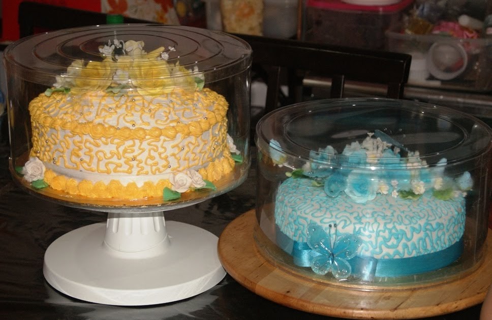 dlovelymuffinbakery Kek Hantaran (kuning + putih)