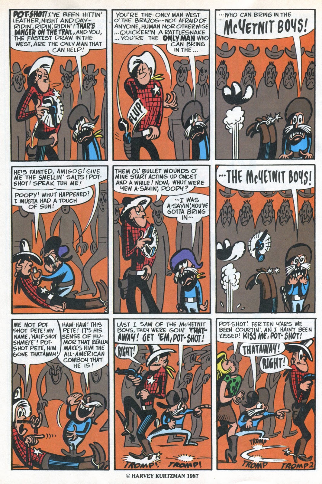 Inside Jeff Overturf's Head "PotShot Pete" Harvey Kurtzman Mad