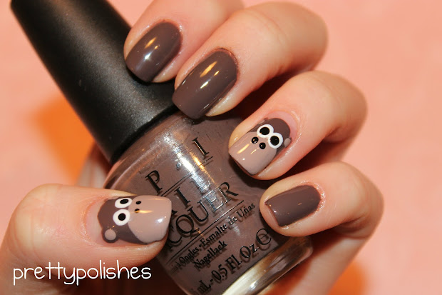 prettypolishes monkey nails