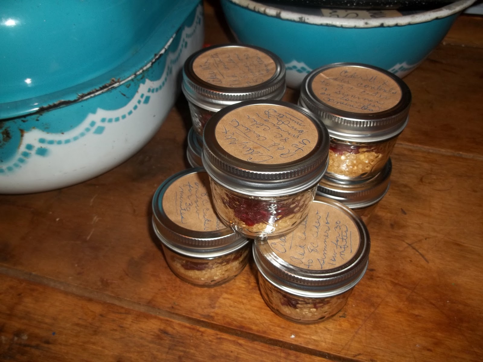 LQ Designs Homemade Apple Cider Mix Favors