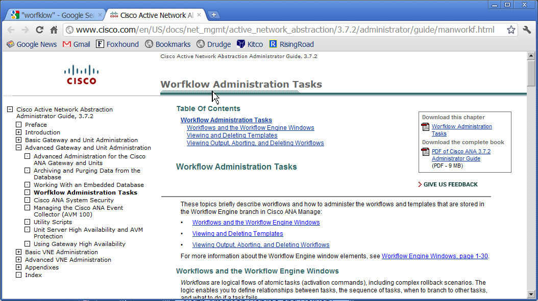 cisco Worfklow